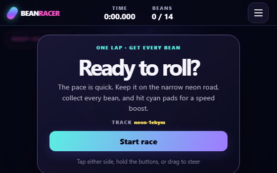 Preview of Bean Racer
