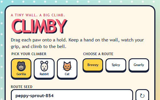 Preview of Climby