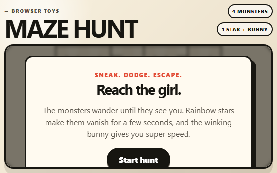 Preview of Maze Hunt