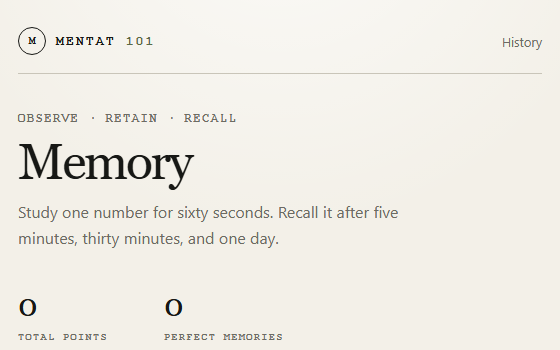Preview of Mentat 101