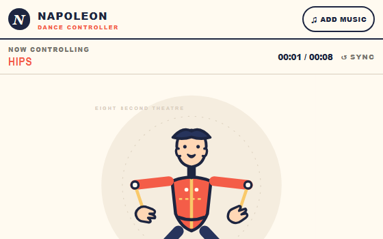 Preview of Napoleon Dance Controller