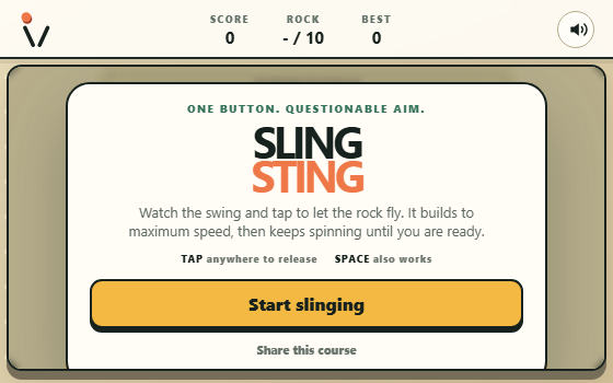 Preview of Sling Sting