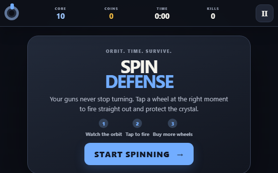 Preview of Spin Defense