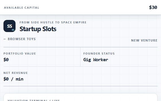 Preview of Startup Slots