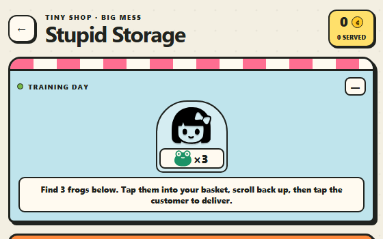 Preview of Stupid Storage
