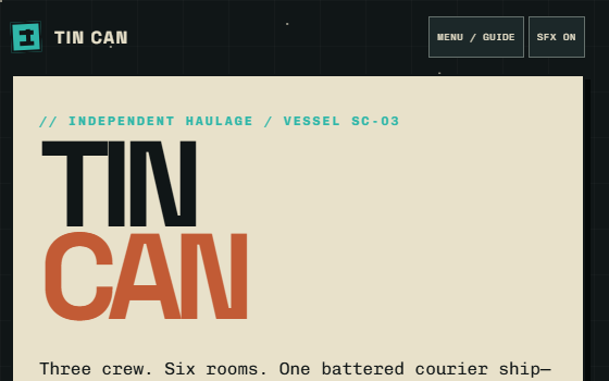 Preview of Tin Can